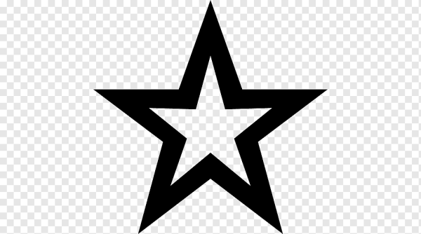 Звезда силуэт