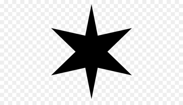 Звезда силуэт