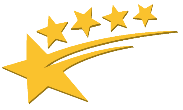 Синие звездочки