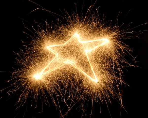 Светящаяся звезда