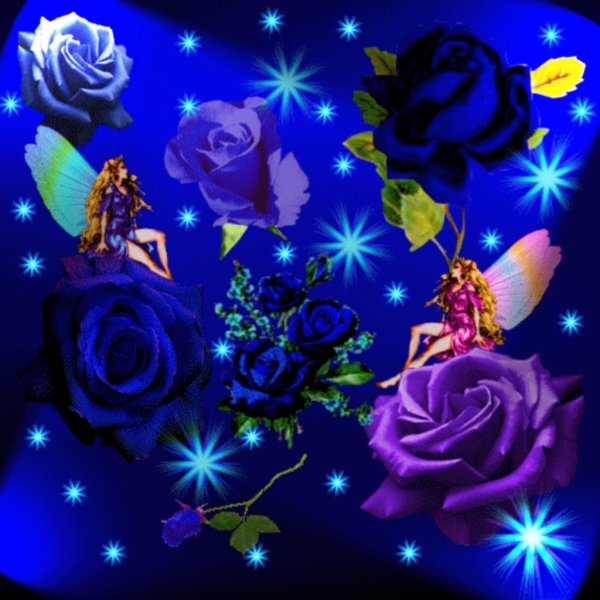 Сверкающие цветы