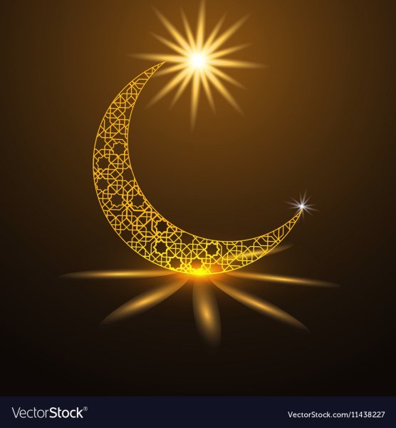 Мусульманская Луна со звездой