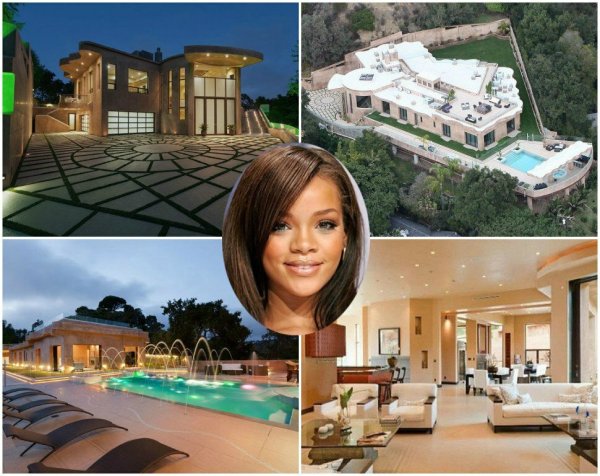 Дом Рианны в Лос Анджелесе