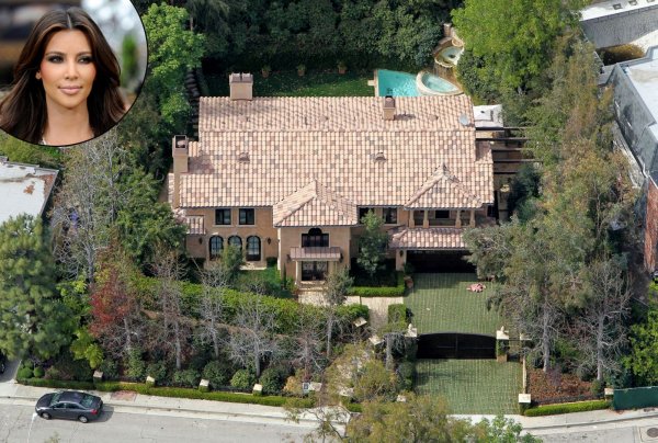 Дом Ким Кардашян в Лос Анджелесе