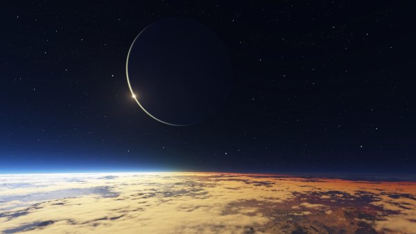 Планета земля в космосе