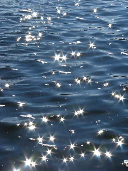 Отражение звезд в воде