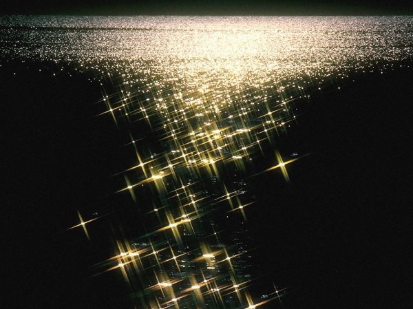 Отражение звезд в воде