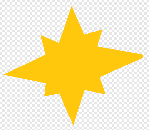 Звезды желтые для вырезания