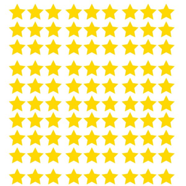 Желтые звездочки