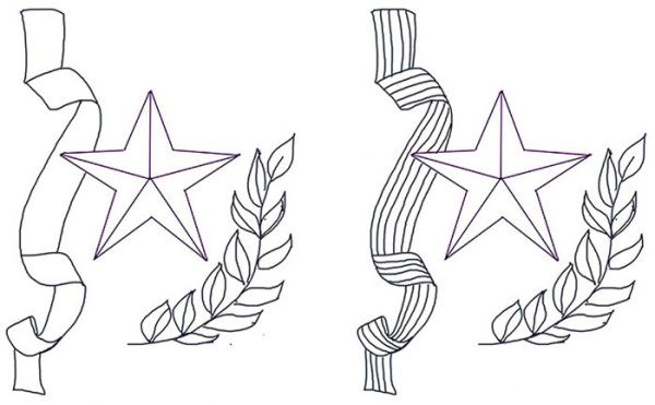 Рисунок ко Дню Победы раскраска