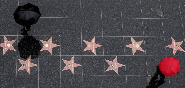 Лос Анджелес аллея славы Майкл