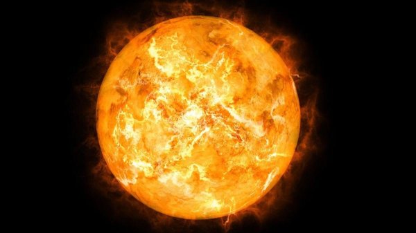 Поверхность солнца