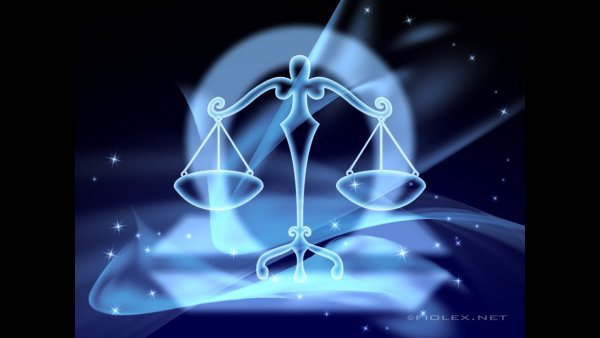 Знак зодиака весы красный