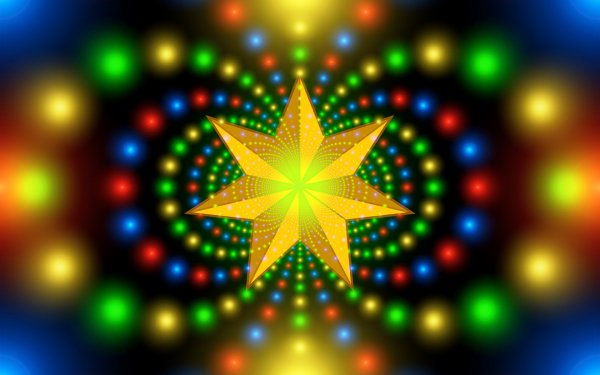 Звездочки цветные