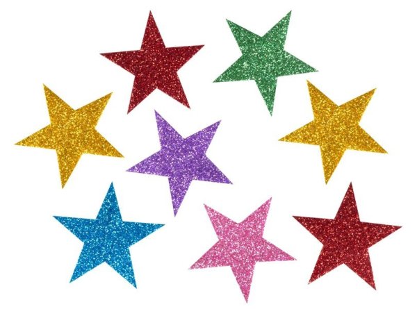 Радужные звездочки