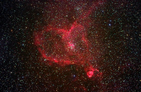 Синие обои со звездами