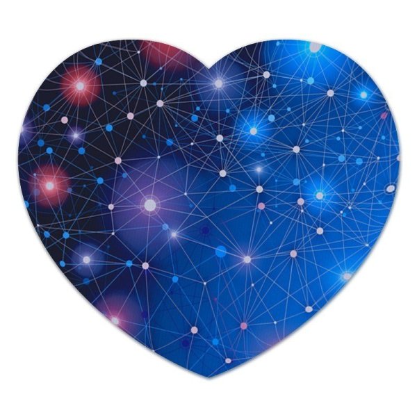 Сердечко из звездочек