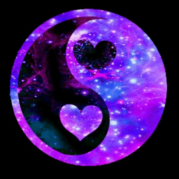 Девушка на качелях в небе