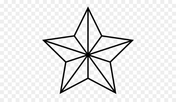 Раскраска Звездочка