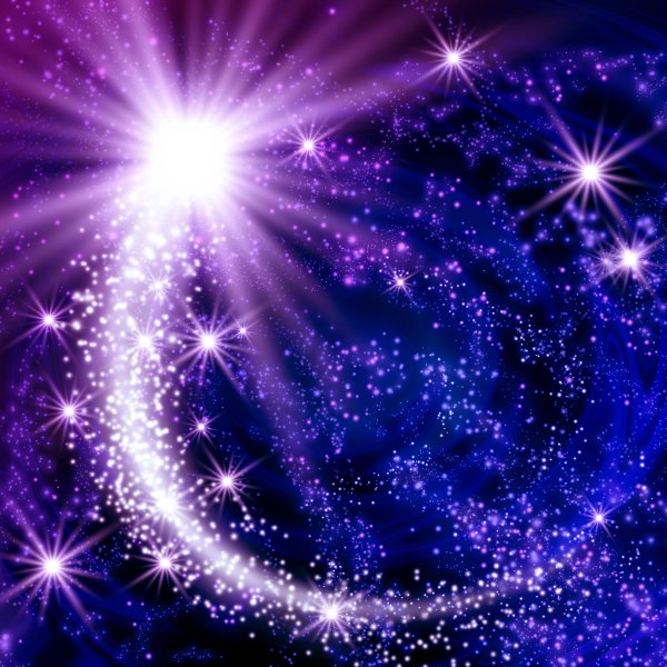 Сказочный фон звезды