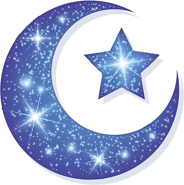 Девушка ночь Луна звезды