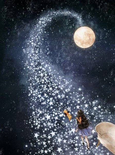 Яркая звезда на небе