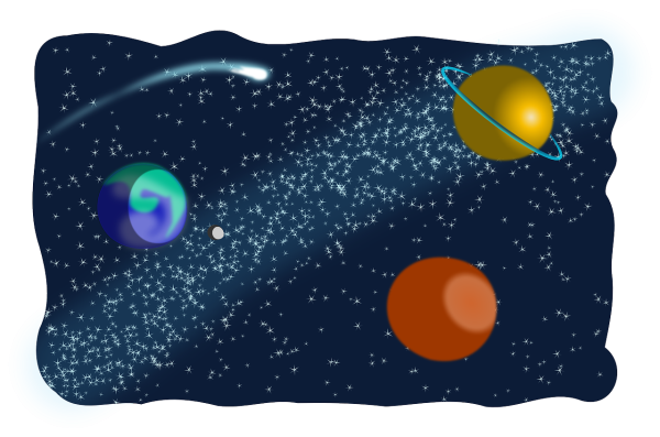 Космические персонажи для детей