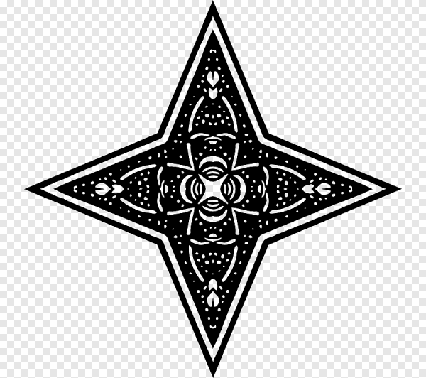 Звездочка черная