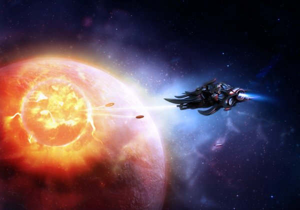 Космос звездолет