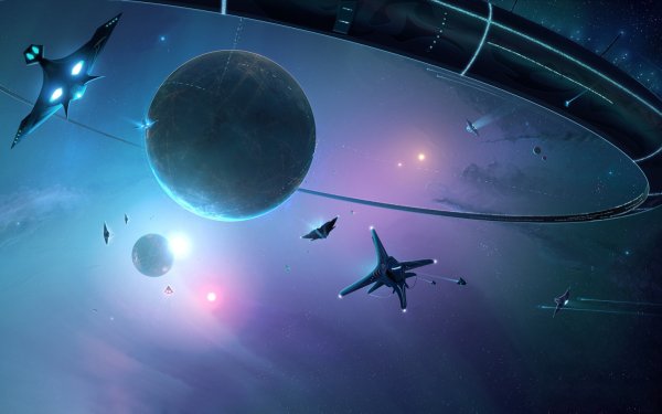 Futuristic Космическая станция Eve online