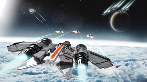 Космическая девушка