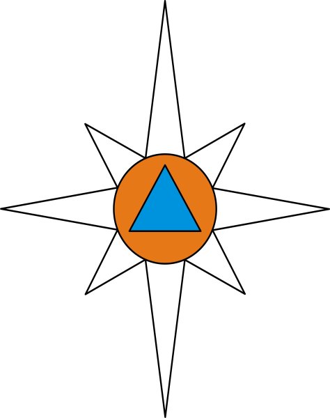 Роза ветров МЧС России
