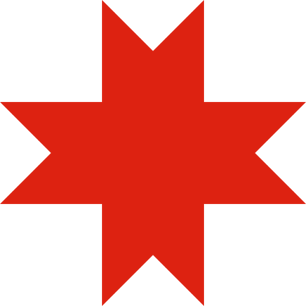 Флаг Удмуртии солярный знак