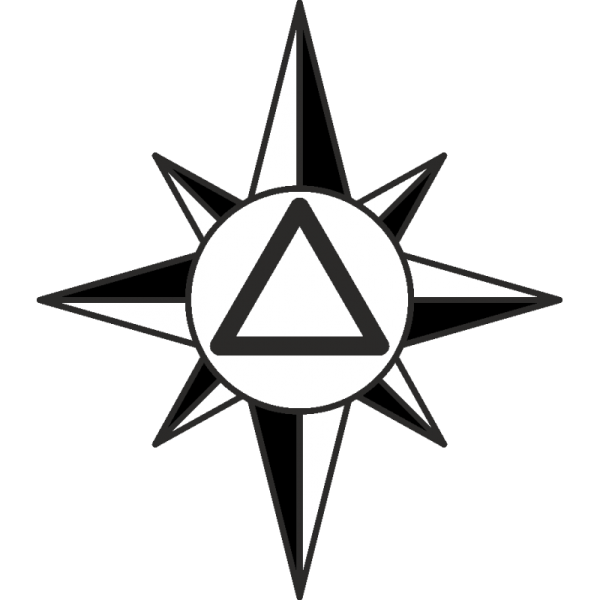 Звезда роза ветров МЧС