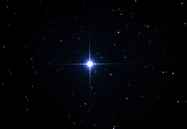 Спика в созвездии Девы