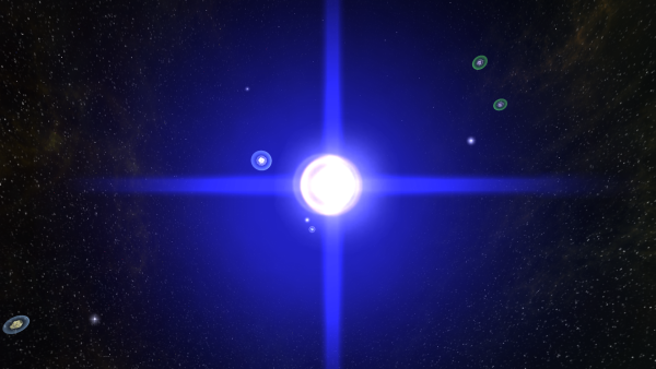 Звезда Спика Альфа Девы