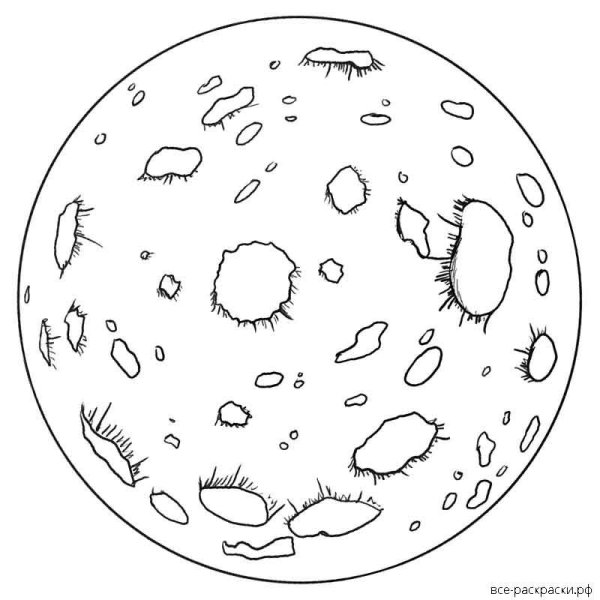 Космос рисунок карандашом