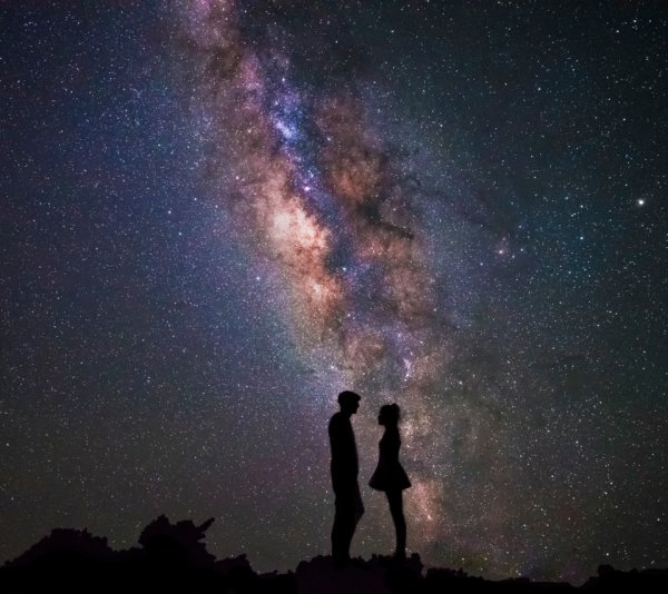 Поцелуй под звездами