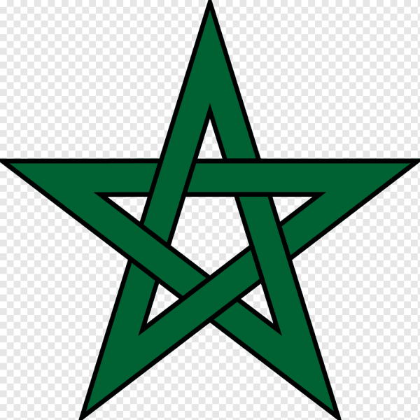 Неоновый значок звезда