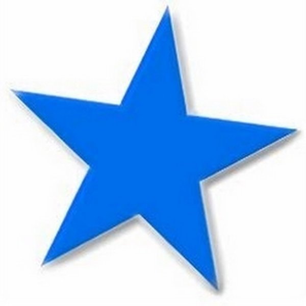 Синие звездочки на белом фоне