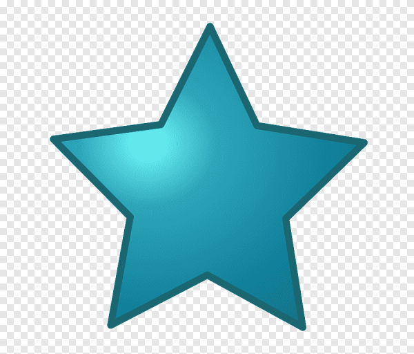 Звезда синего цвета