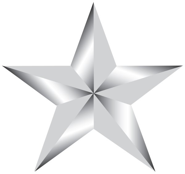 Звезда серебристая