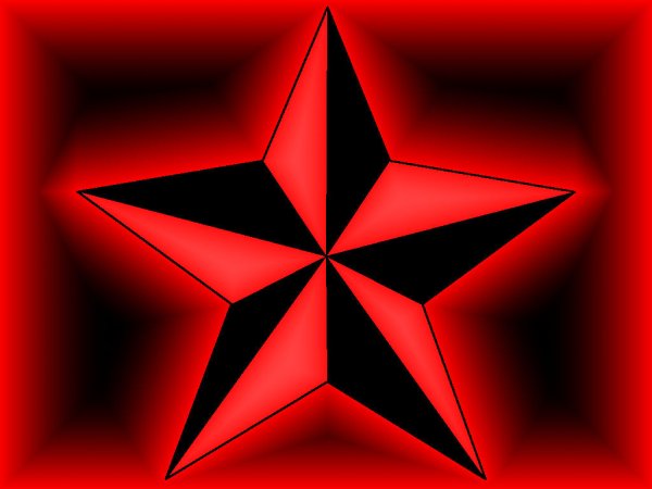 Черно красная звезда