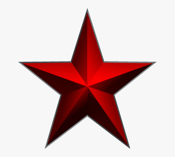 Красно черная звезда
