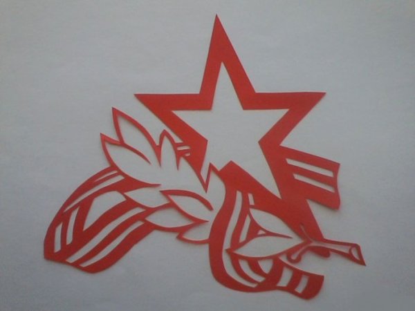 Вытынанки к 9 мая