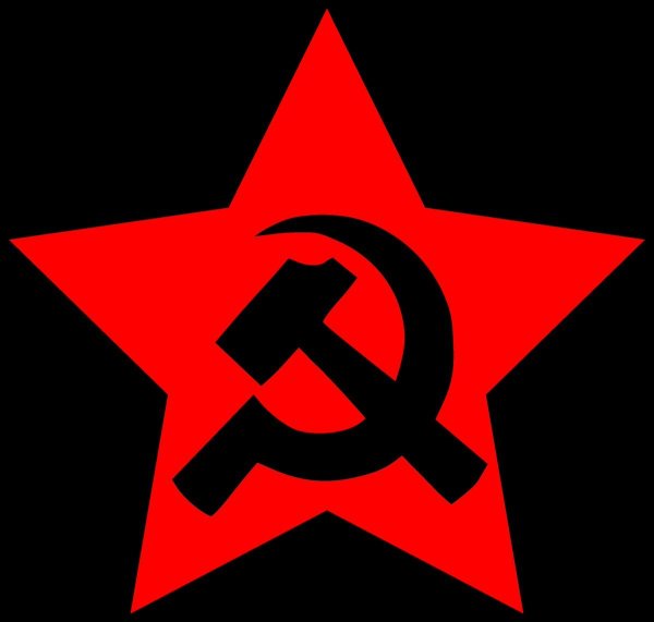 Красные звёзды в космосе