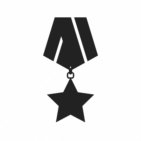 С днем Победы за отвагу