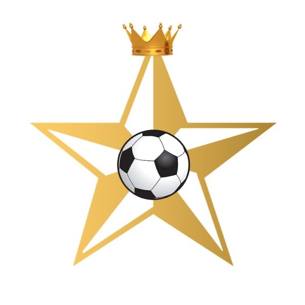 Логотип звезда футбол