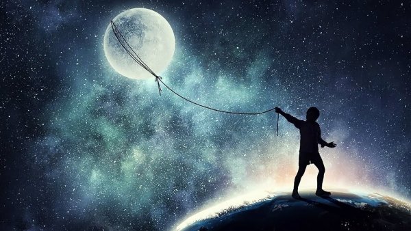 Рука тянется к звездам