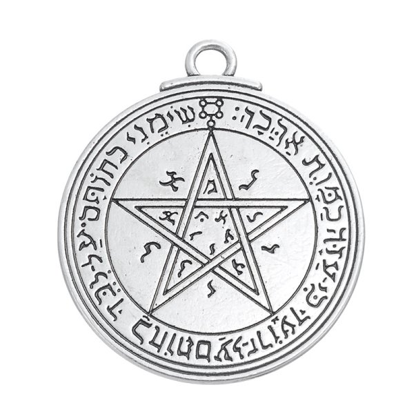 Магический пентакль Соломона богатства знак